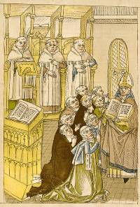 1417: Die Heiligsprechung der schwedischen Mystikerin Birgitta wird im Konstanzer Münster von Papst Martin V. bestätigt
